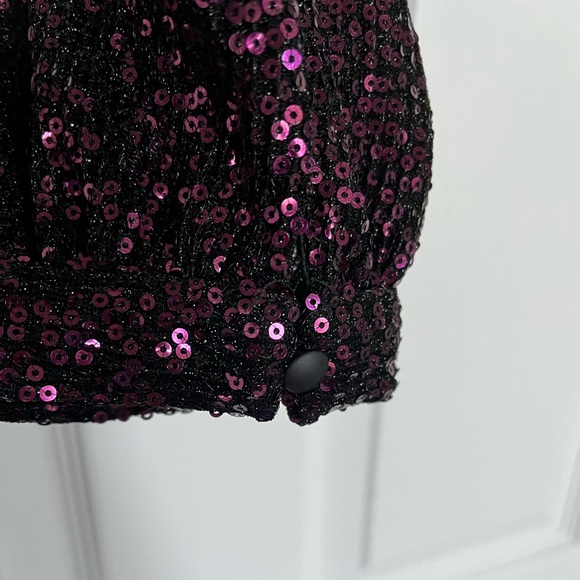 Zara Sequin Romper - Picture 5 of 8